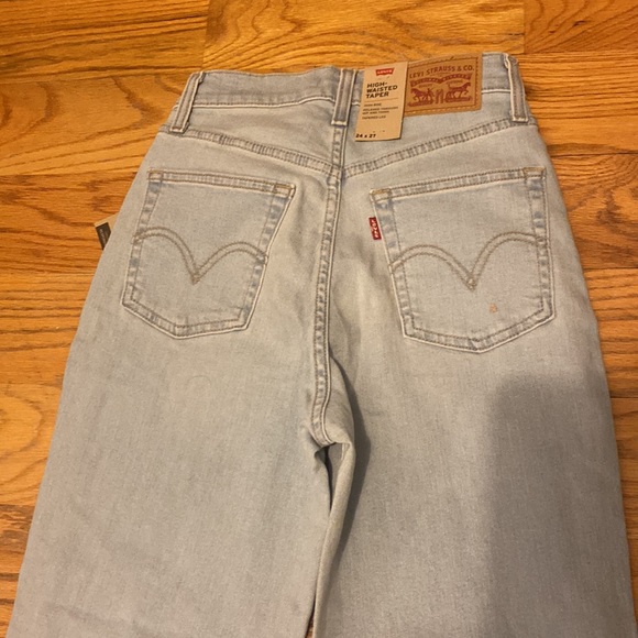 NWT Levi’s Don’t At Me High Waisted Tapered Jeans in Size 24 - Picture 10 of 16